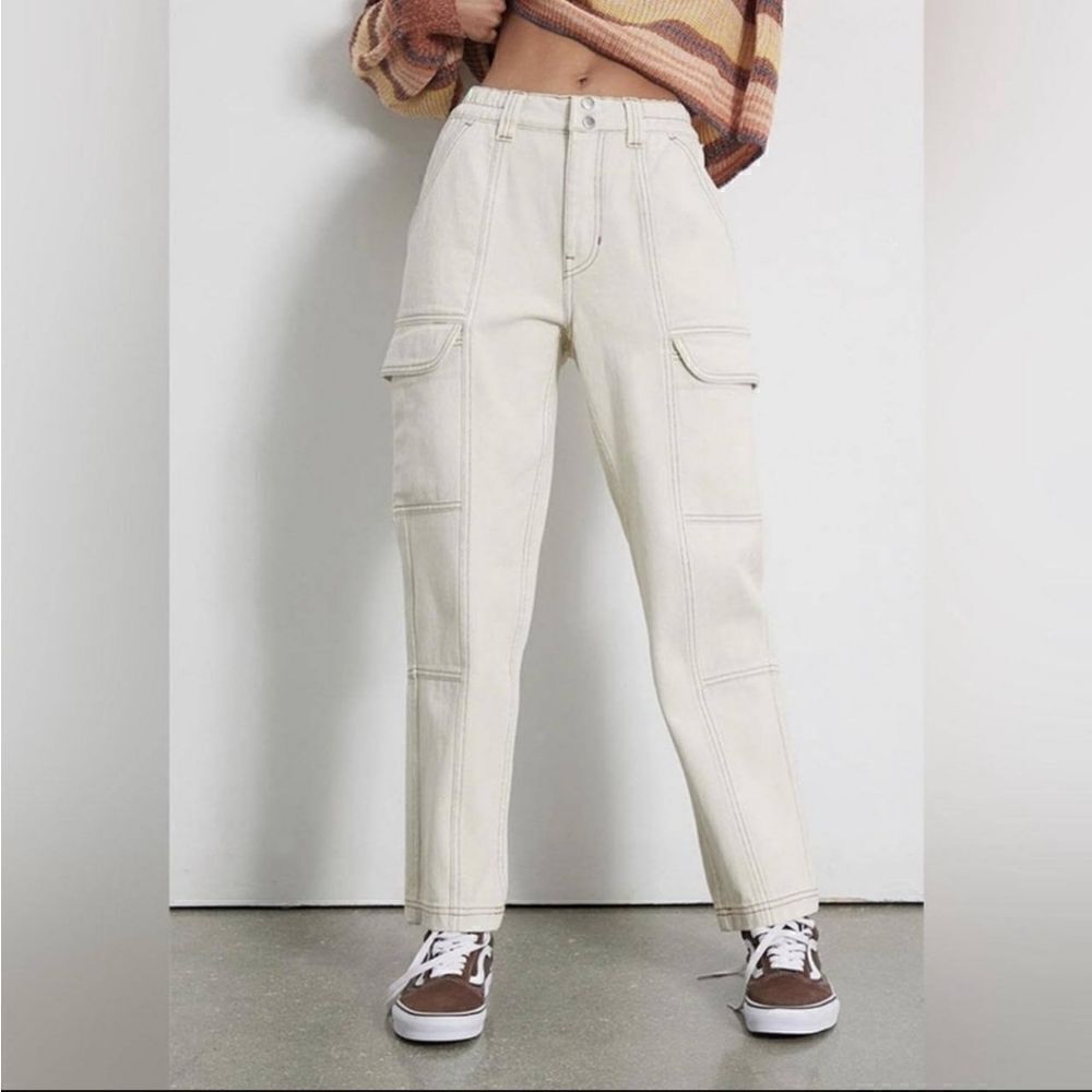 Pacsun Elastic Waist Cargo Jean Size S